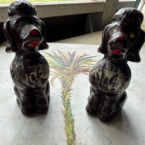 Vintage dog set